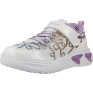 Zapatillas Niña de la marca GEOX  modelo J ASSISTER GIRL BLANCO