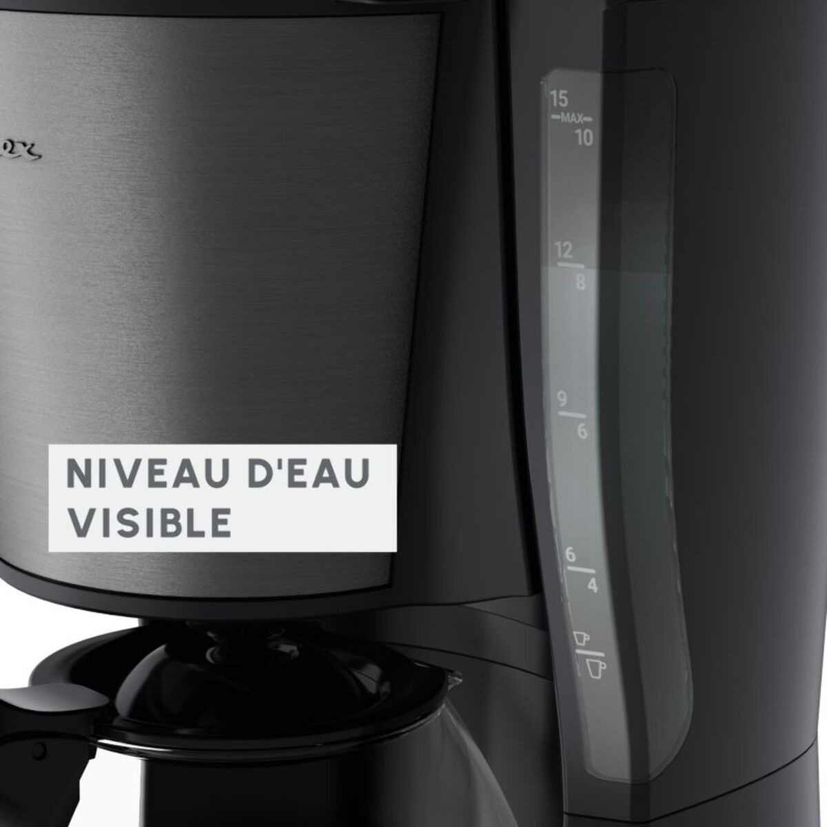 Cafetière filtre MOULINEX FG5S08E0 Subito Noir