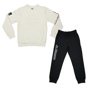 Tuta Ragazzo KAPPA 8 - 16 Anni Cotone Felpato