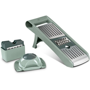 Mandoline ESSENTIELB multifonction vert sauge