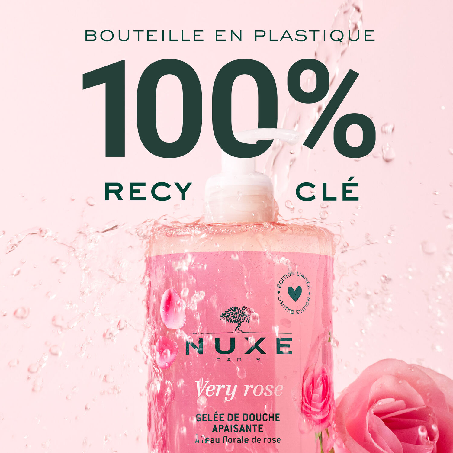 VERY ROSE - Gelée de Douche Apaisante Very Rose 750ml