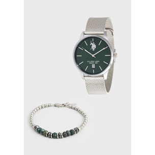 Cofanetto orologio e bracciale U.S. Polo Assn.
