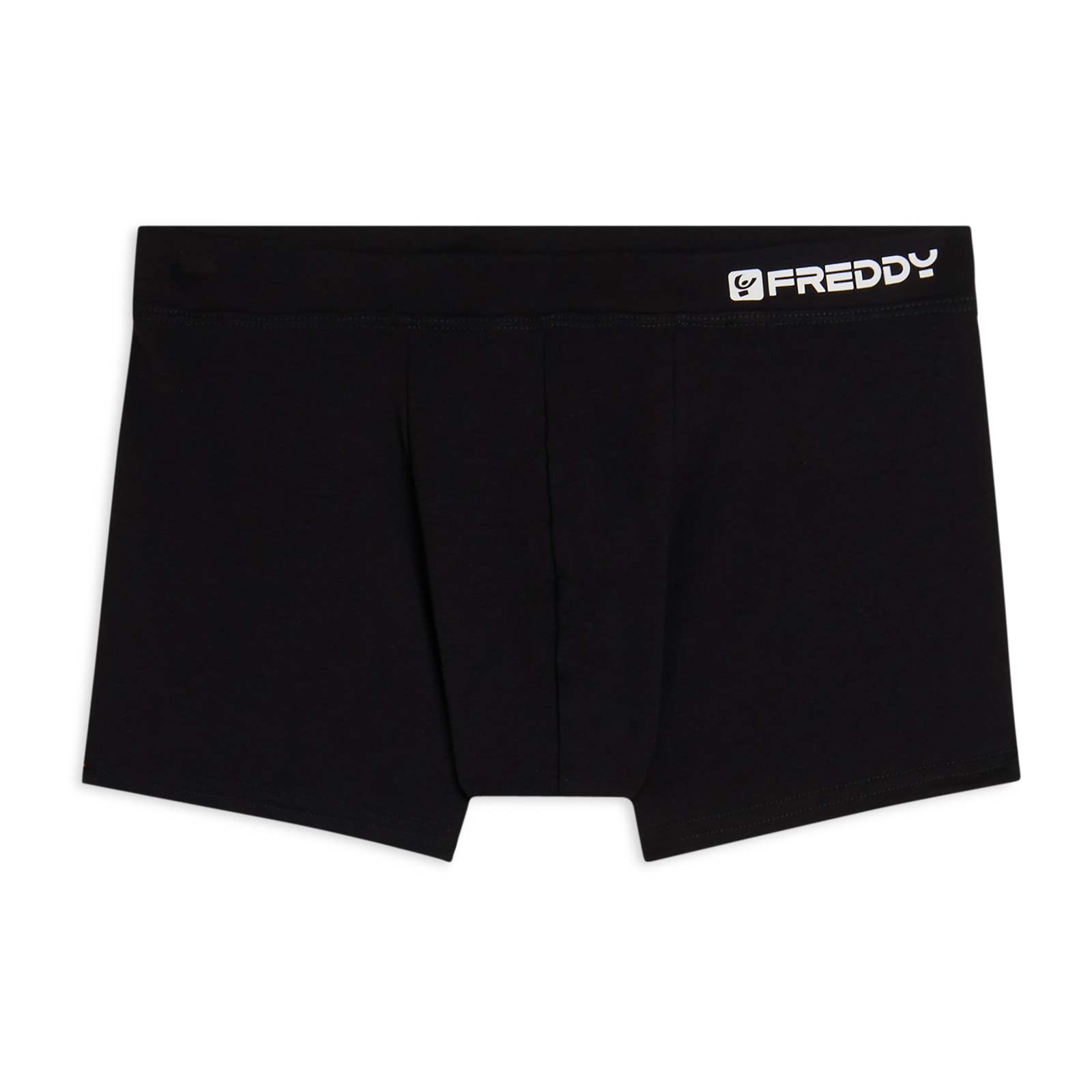 Boxer Uomo Aderenti con Gamba Corta e Logo FREDDY