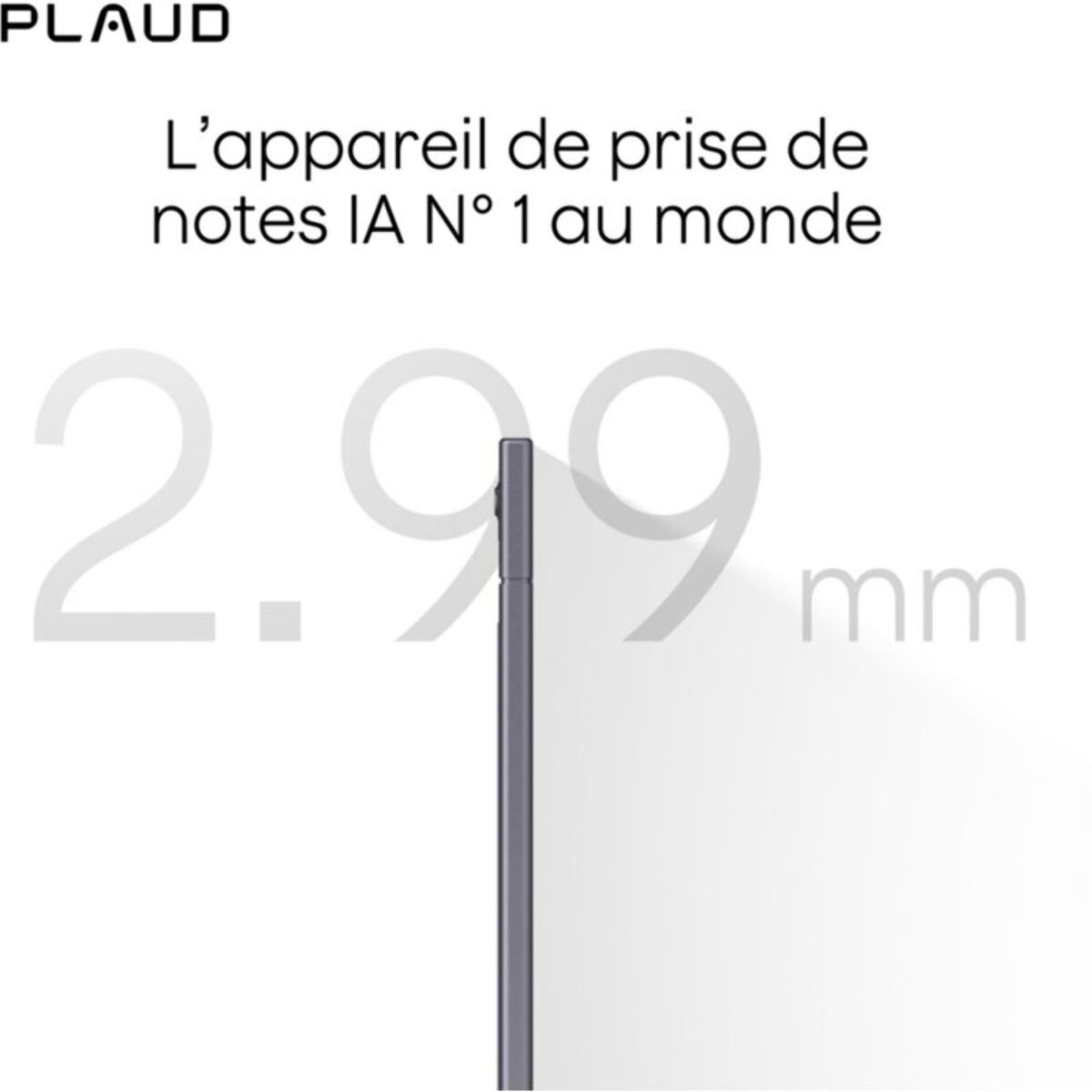DICTAPHONE PLAUD Note Noir