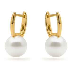 Pendientes Siansa acabado oro amarillo 18k