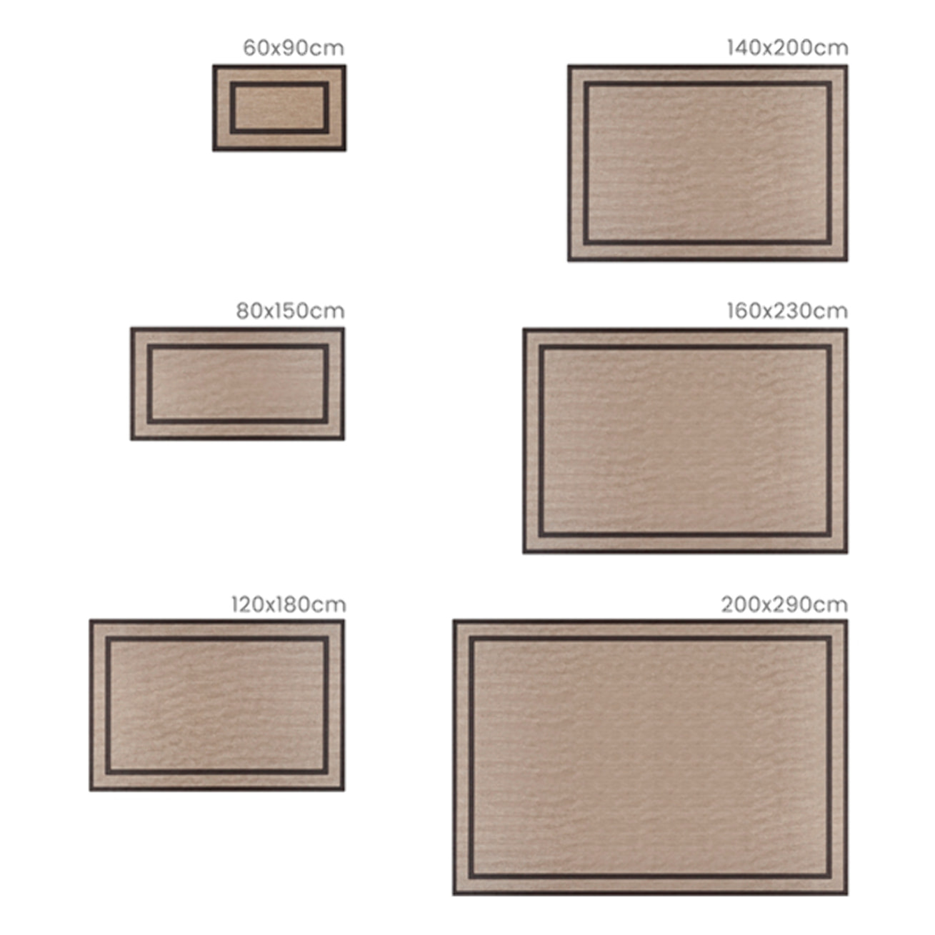 Alfombra LIVING DECO Marco Gold