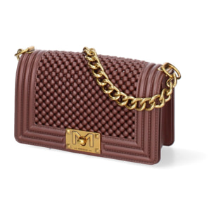 Borsa a mano da donna - Modello False - 100% Pvc - 11.0 x 19.0 x 6.5 cm