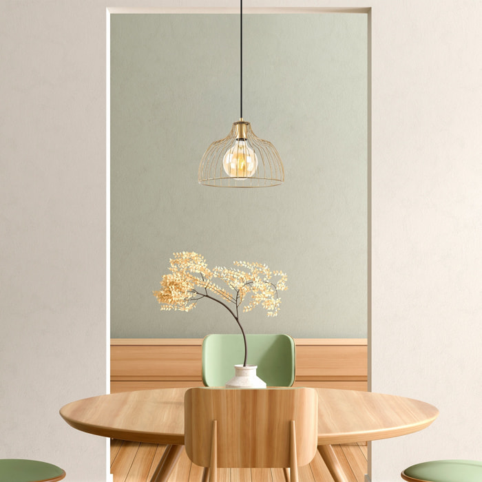 Lámpara de techo - Oro brillante, 28x28x126