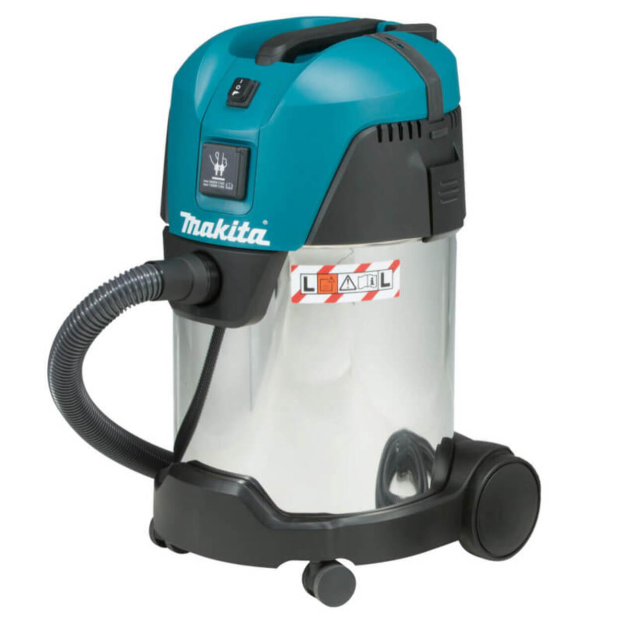 MAKITA Aspiradora en seco y húmedo 1000W 30L tanque - VC3011L