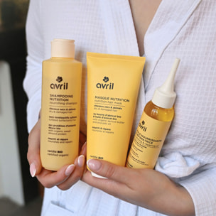Shampooing Nutrition - Cheveux Secs & Abîmés - 250ml Certifié Bio - Shampooing Nutrition pour Cheveux Secs & Abîmés Certifié Bio