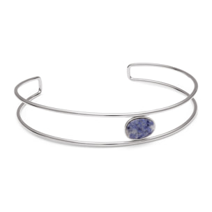 Collana Cianita Acier
