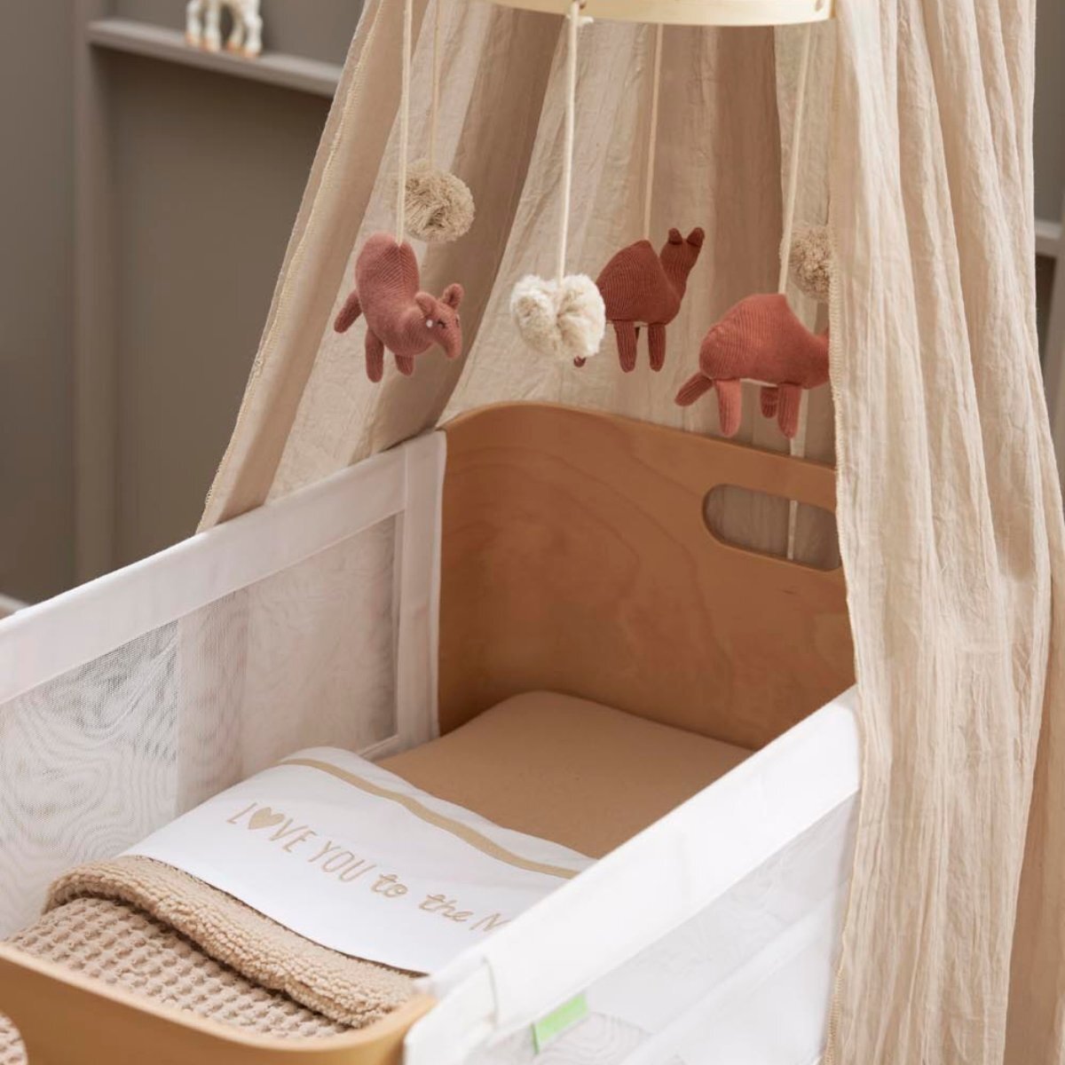 Manta Minicuna Moufflon Tog 2.0 Me-Waffle