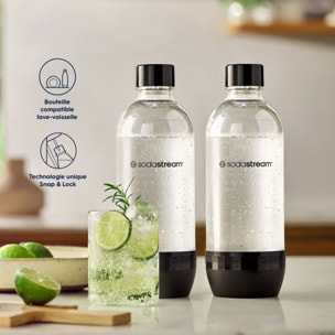 Bouteille SODASTREAM Pack 2 1L lave-vaisselle classique