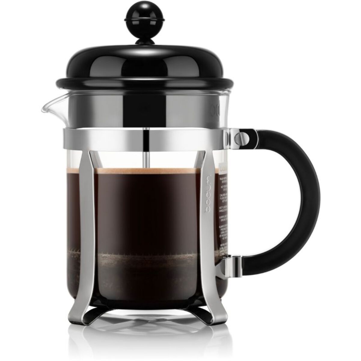 Cafetière à piston BODUM a piston 4 tasses - 0.5L