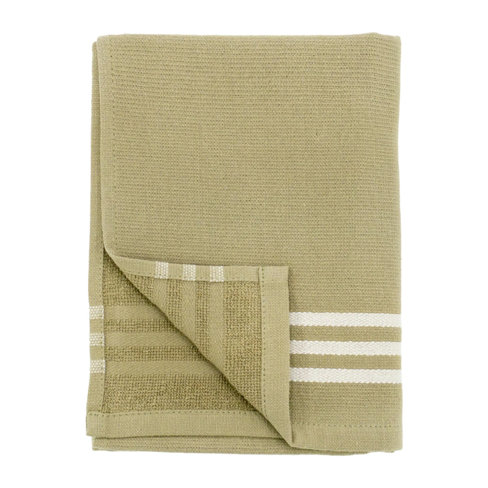 Serviette de toilette - Miami Vert Olive - 50x90cm - 300g/m²