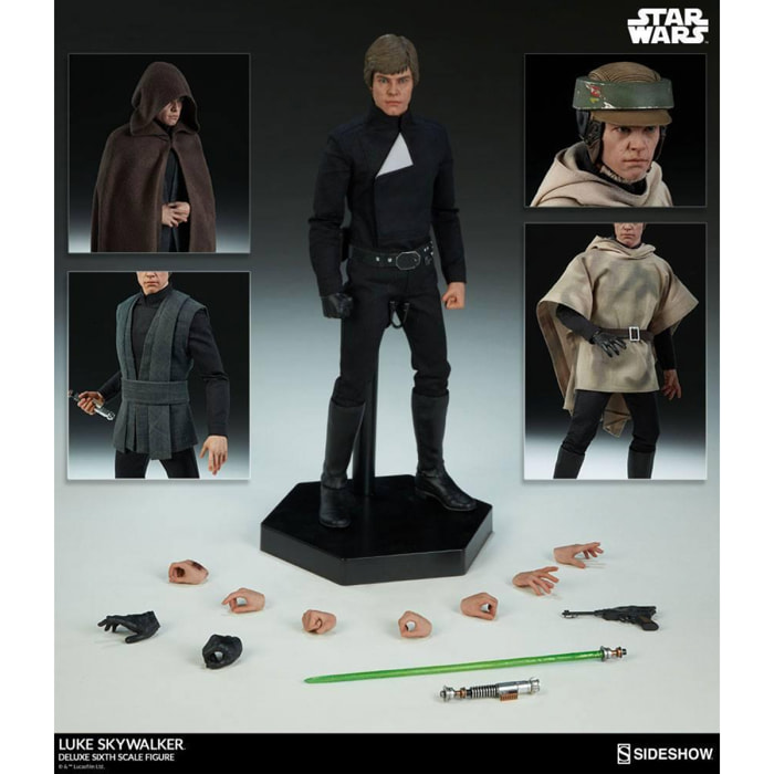 Star Wars Episode VI Deluxe Action Figura 1/6 Luke Skywalker Deluxe 30 Cm Sideshow Collectibles