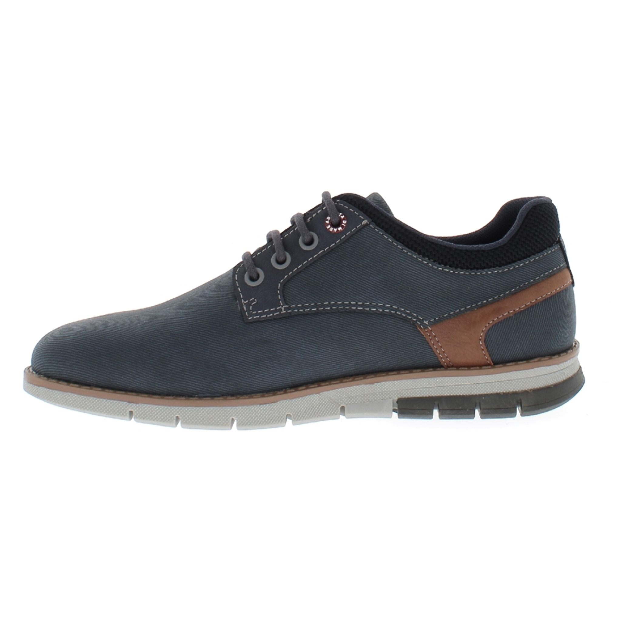 Armata di Mare Scarpe Uomo Scarponcino Casual Stringate con Soletta Rimovibile in Memory Foam AMU W24L637 Navy