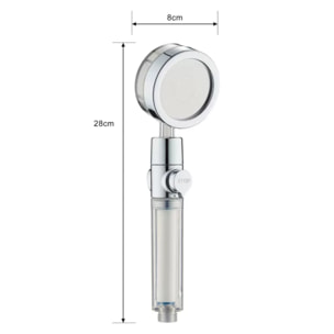 Séléna – Pommeau de douche filtrant haute pression