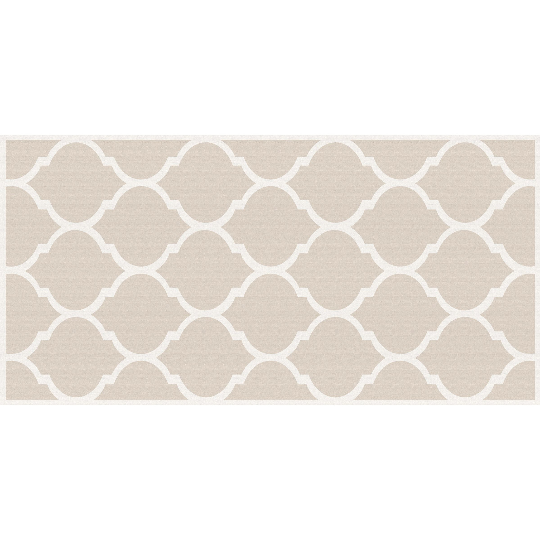 Alfombras vinílicas de Ceramiko - Quatrefoil Sepia