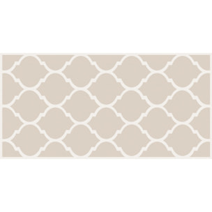 Alfombras vinílicas de Ceramiko - Quatrefoil Sepia