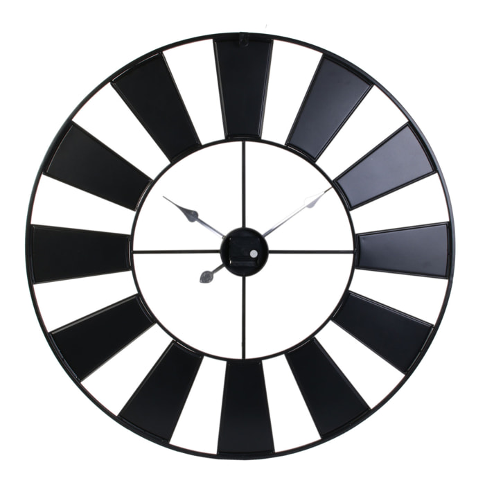 Horloge Recyclerie 80cm A Pile