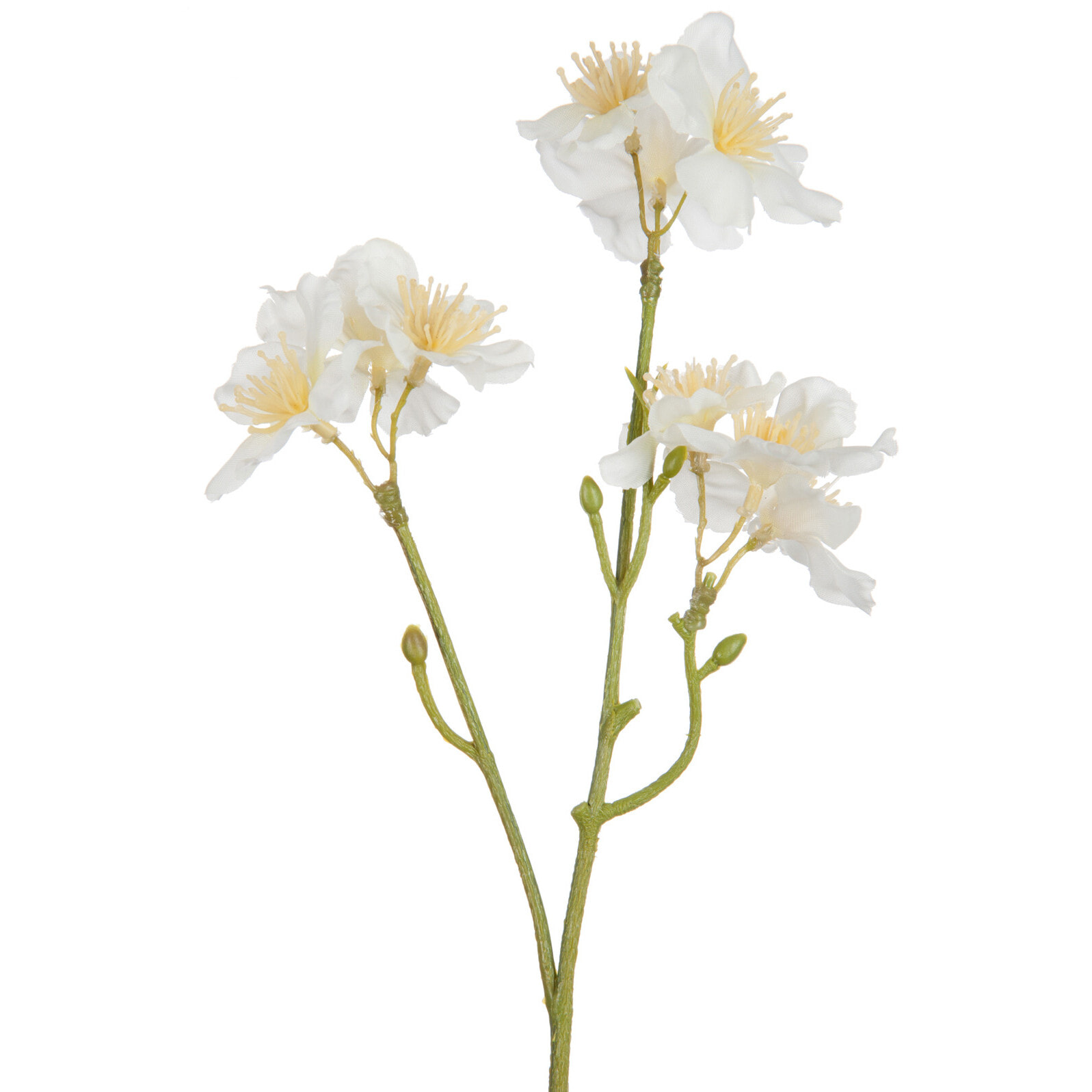 J-Line fleur De Cerisier - plastique - blanc/jaune clair - small - 36 pcs