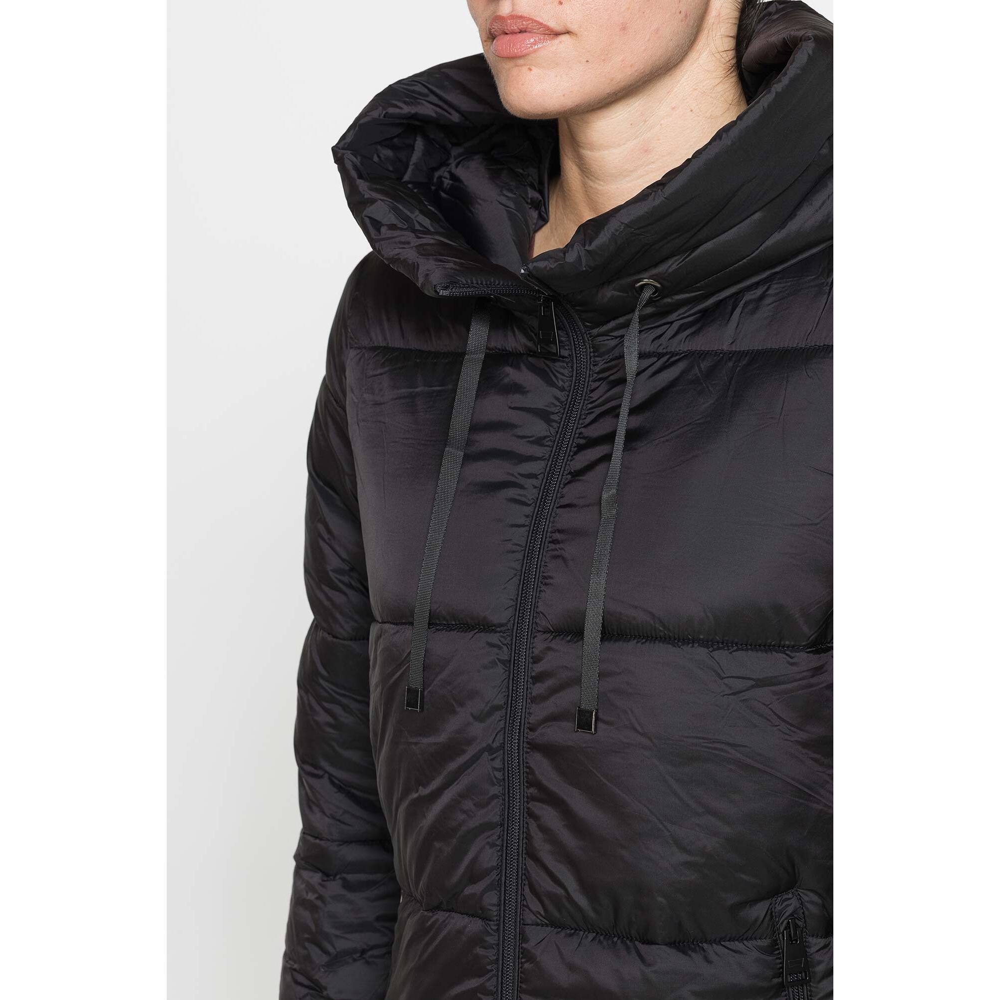 GIACCONE MIDI COMFORT FIT IN TESSUTO SATINATO