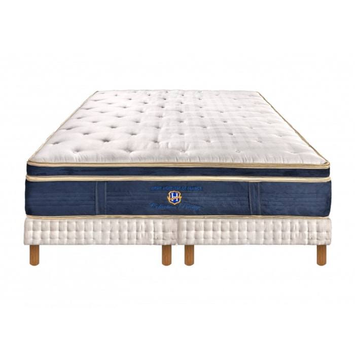 ENSEMBLE Royaluxe -Ensemble Matelas + 2 Sommiers  2 - Places 160 x 200