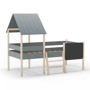 Cama cabaña Mokibed Verde Salvia - Oak Soft