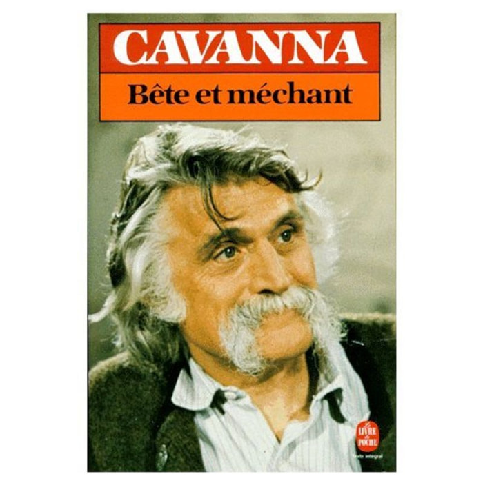François Cavanna | Bête et méchant | Livre d'occasion