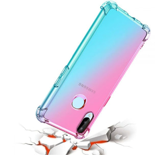 Coque Samsung Galaxy A20e Anti-Chocs avec Bords Renforcés en silicone Transparente