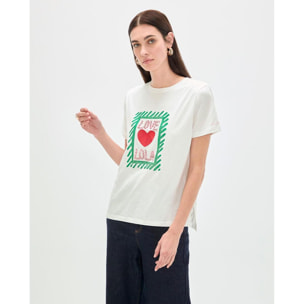 Maglietta con gioielli LOVE LOLA