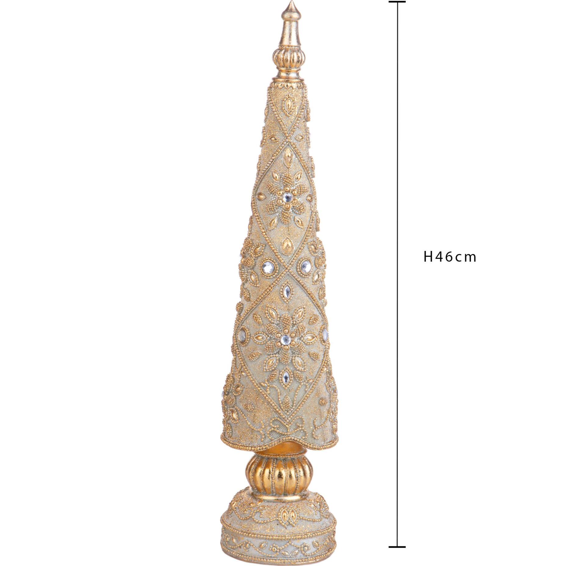 Cono con strass - Pezzi 1 - ORO - Bianchi Dino SpA