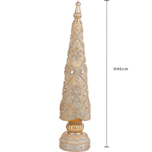 Cono con strass - Pezzi 1 - ORO - Bianchi Dino SpA