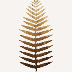 Affiche fleurs Fougere d'or Affiche sous cadre bois