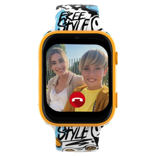 RELOJ INTELIGENTE HOLAWATCH "SMART PRO BLACK" GPS CON CORREAS INTERCAMBIABLES Y PROTECTOR DE PANTALLA