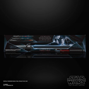 Star Wars The Mandalorian Black Series Replica 1/1 Force FX Elite Lightsaber Mandalorian Darksaber Hasbro