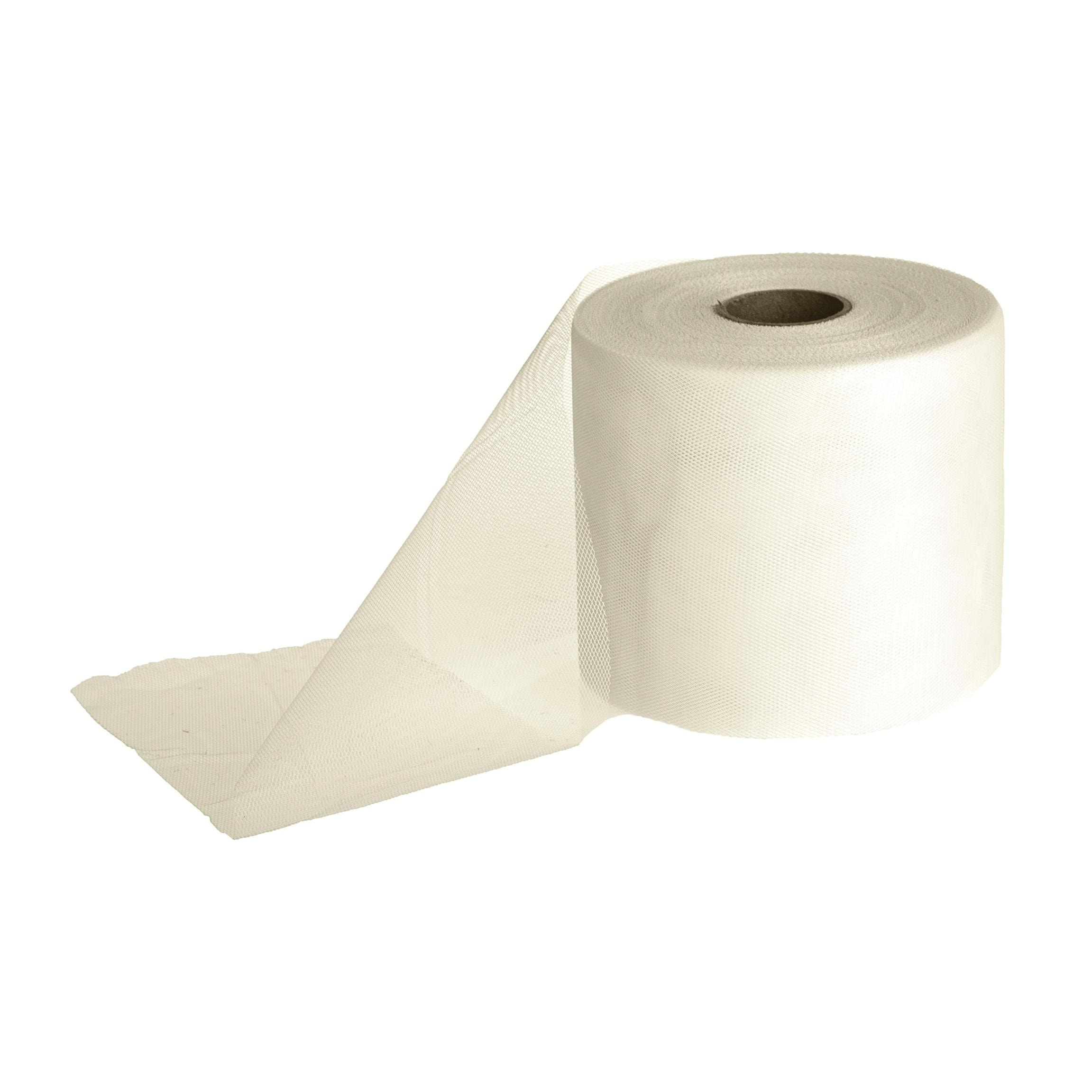 Tulle Rotolo 12,5 100 Mt - Pezzi 3 - 5X20X5cm - Colore: Bianco - Bianchi Dino - Decorazioni Varie