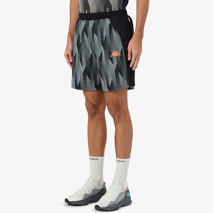 Kappa - Pantaloni Corti Uomo Nero - Kombat Gelmon