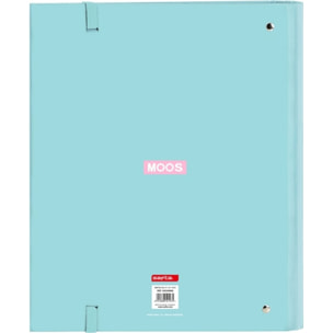 Carpeta 4 anillas 35mm c/recambio moos "butterflies"