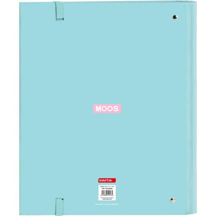 Carpeta 4 anillas 35mm c/recambio moos "butterflies"