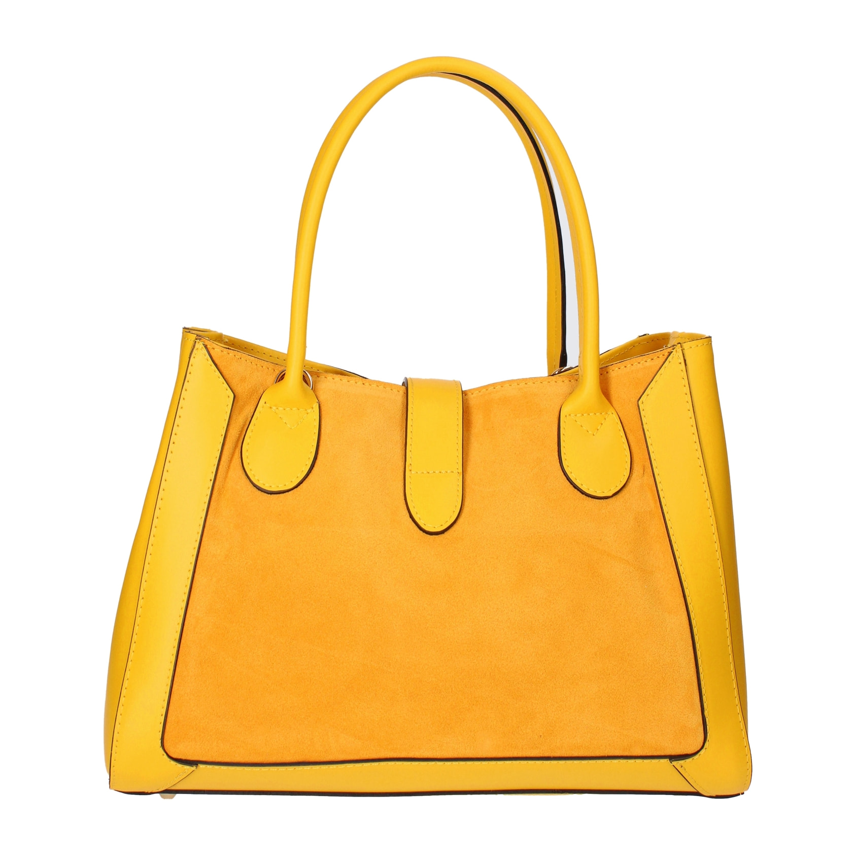 Borsa a mano Jordana da donna In Vera pelle Made in Italy 35x25,5x15 cm