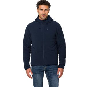 Giubbino BLIZZARD imbottito in felpa Blu navy