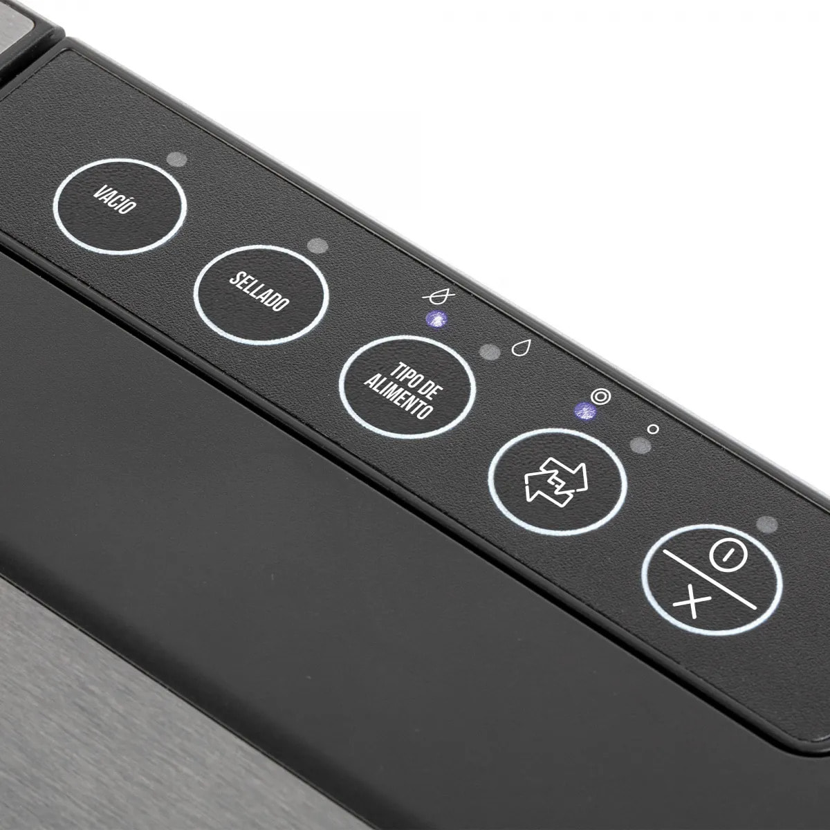 Envasadora al vacío JATA JEEV2240 para bolsas y rollos. Capacidad de la bomba: 4 l/min