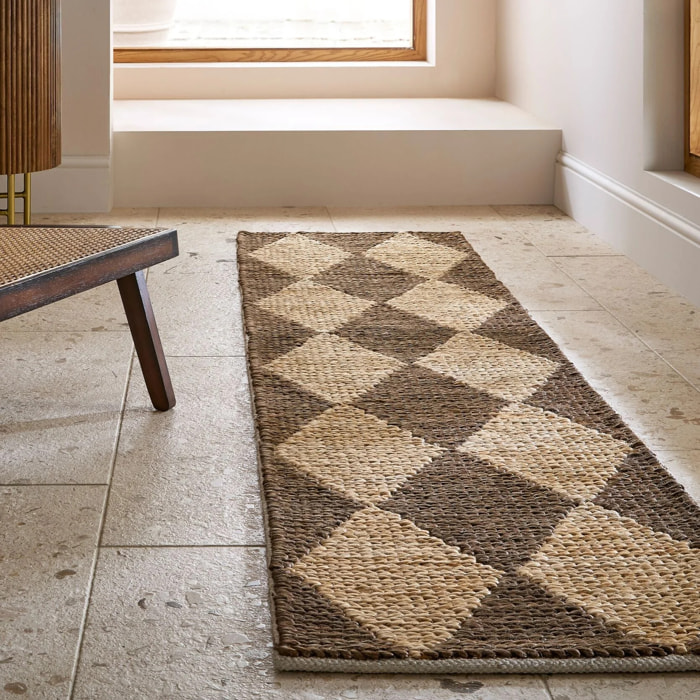 Tapis en jute de couloir  EFFIE
