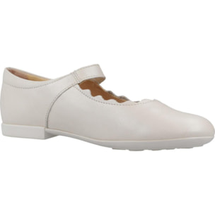Zapatos Niña de la marca GEOX  modelo JR PLIE BLANCO