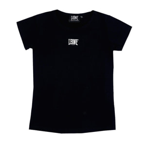 Camiseta de manga corta de niña con logo pequeño foil