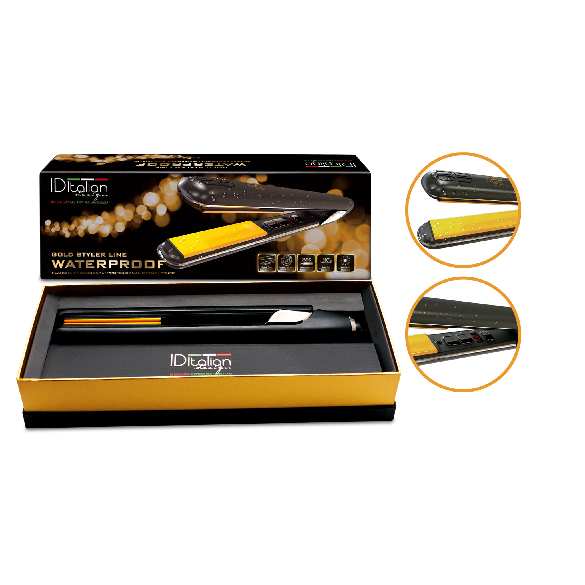 plancha gold styler waterproof