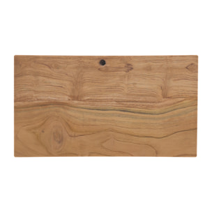Tabouret en bois de teck recyclé - Eka