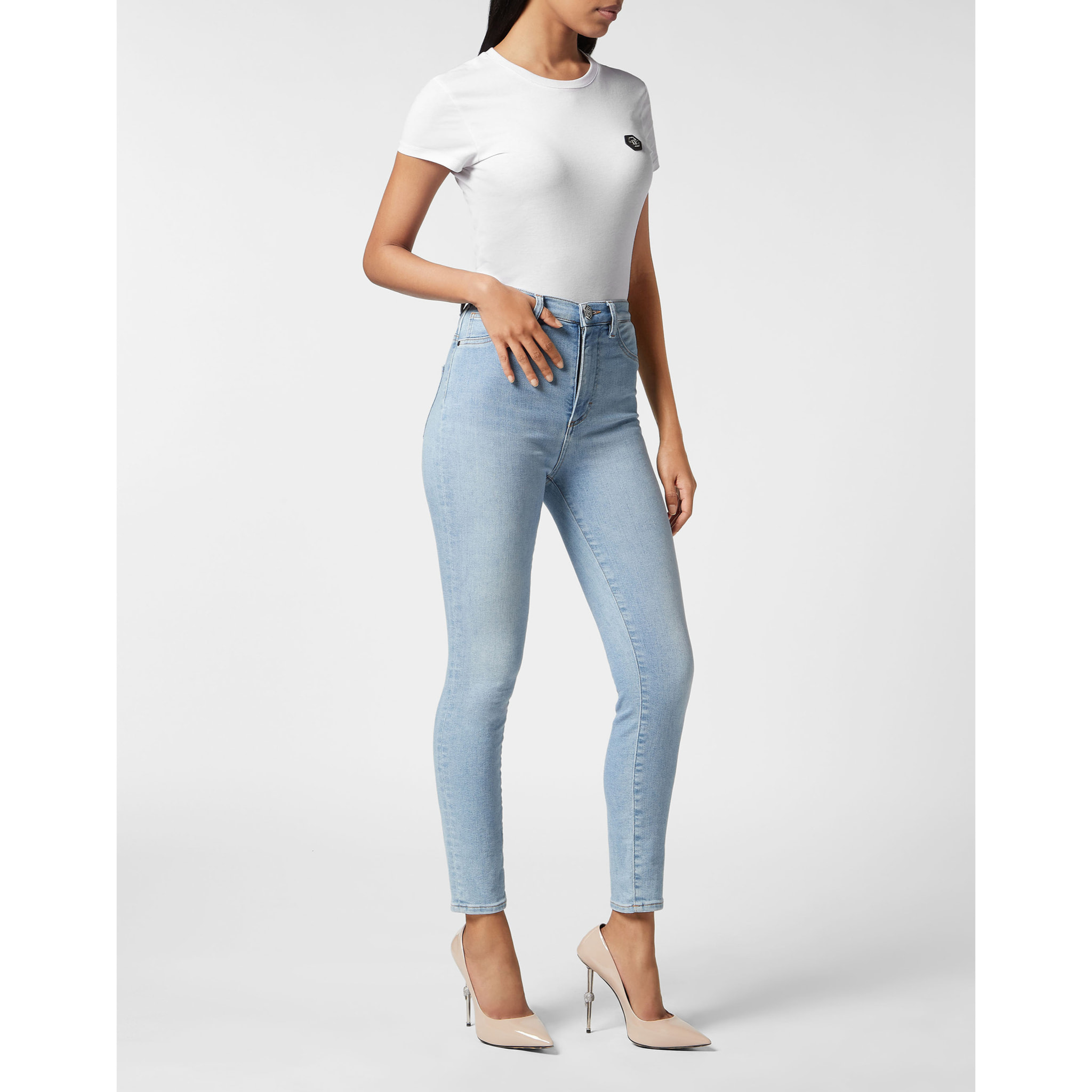 PHILIPP PLEIN Super High Waist Jegging